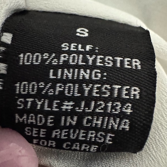 Jealous Tomato Sz SM Black, Creme, & White Plaid Blazer w/ Pearl Buttons - Picture 6 of 6